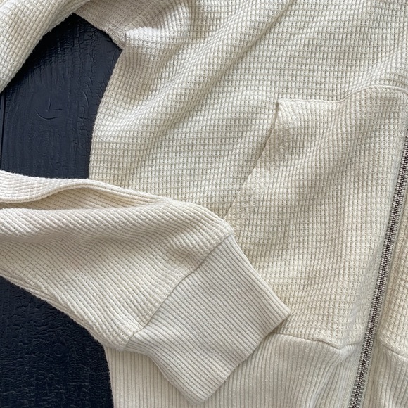 TNA zip up waffle hoodie - Picture 3 of 5